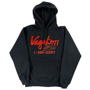 1-800-SORRY Black Hoodie