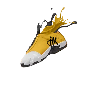 Air Jordan 14 “Light Ginger” White T-Shirt (splash)