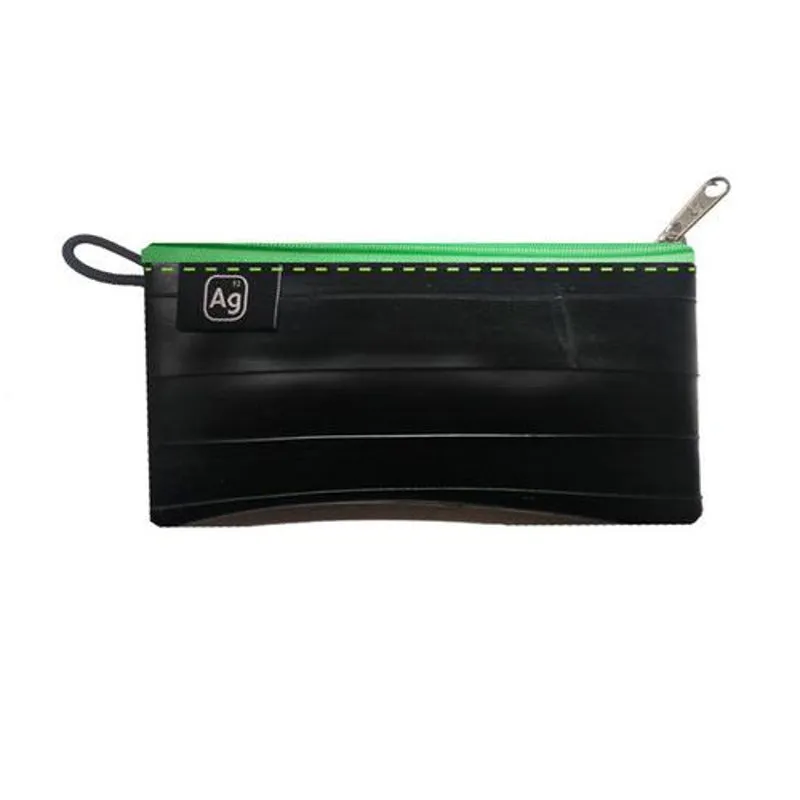 Alchemy Goods Zipper Pouch, Small with Liner- Made With Recycled Bike Tubes