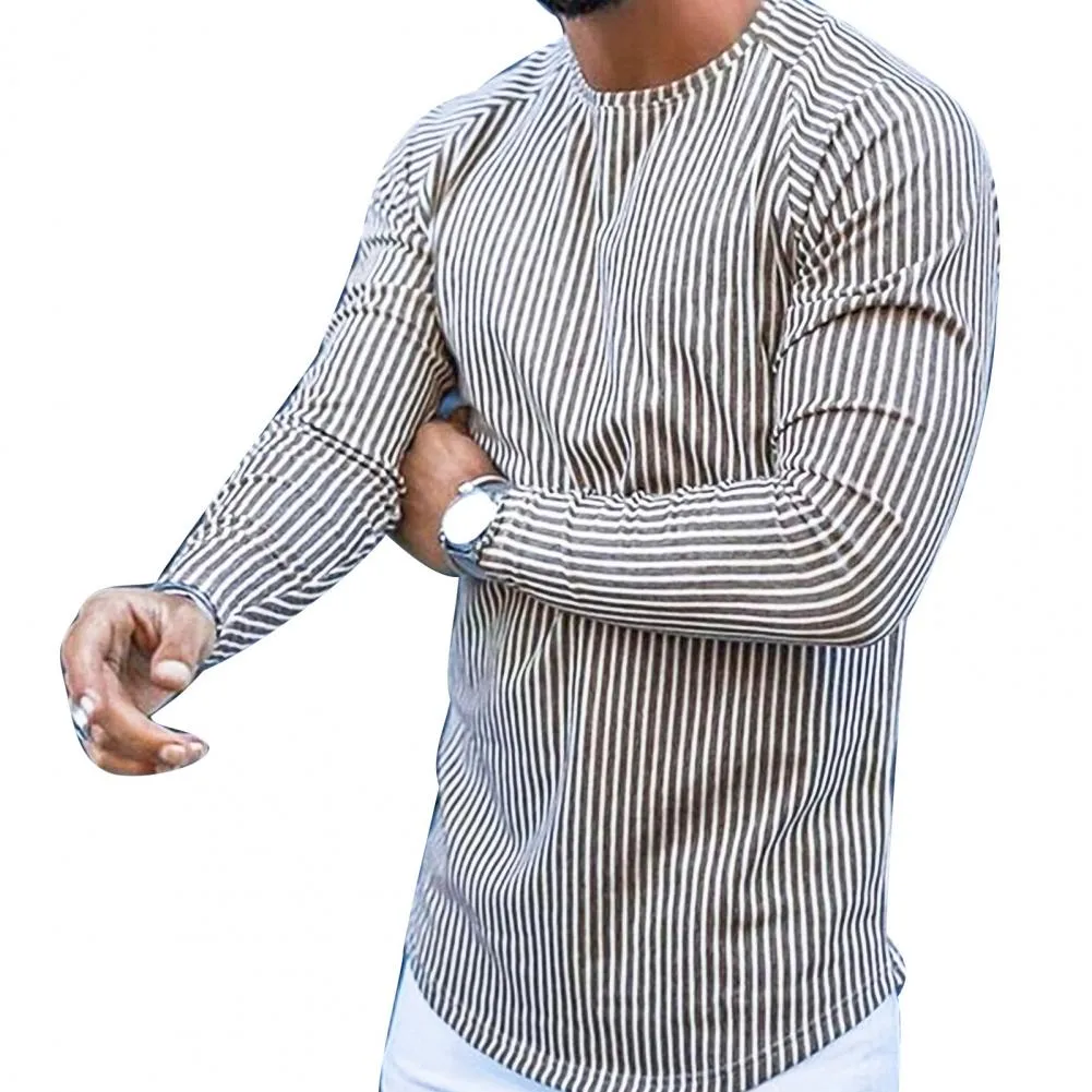 Angelo Ricci™ Blend Stripe Plaid Streetwear Pullover