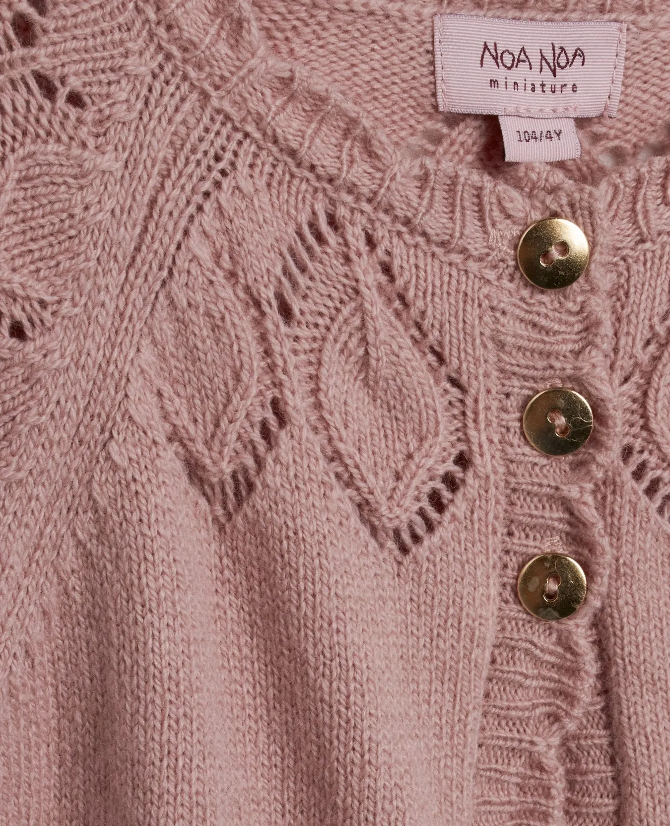BABY POINTELLE WOOL VEST
