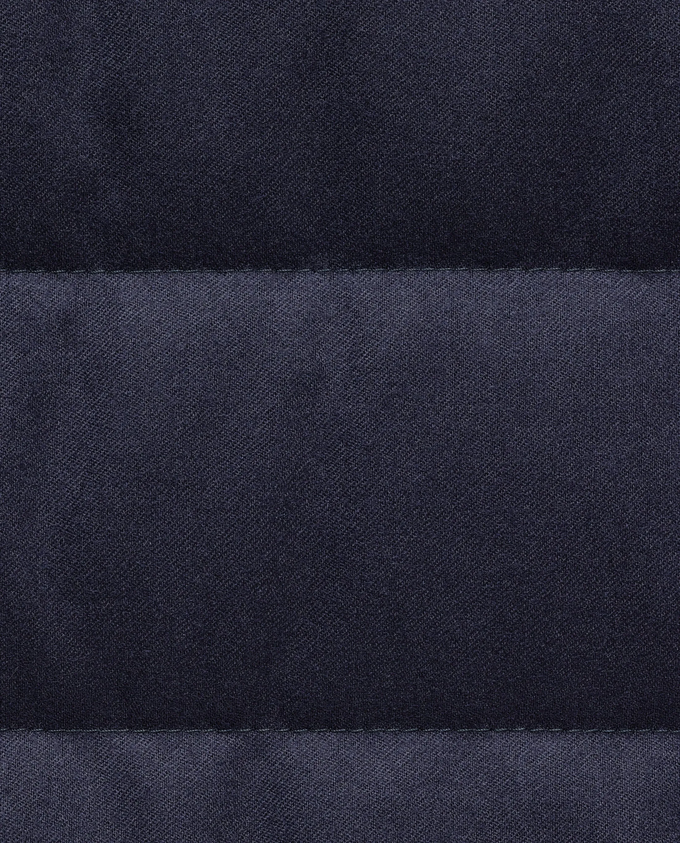 Barberis Canonico Midnight Blue Natural Stretch S120 Wool Flannel Vest / Bodywarmer