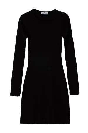 Black Bellevue Mini Dress
