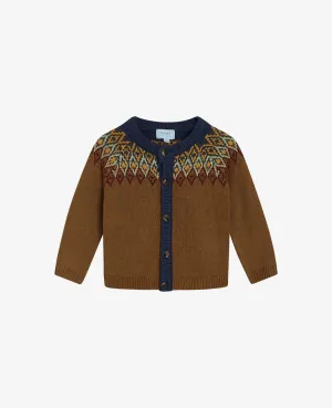 BOY NORDIC WOOLMIX CARDIGAN