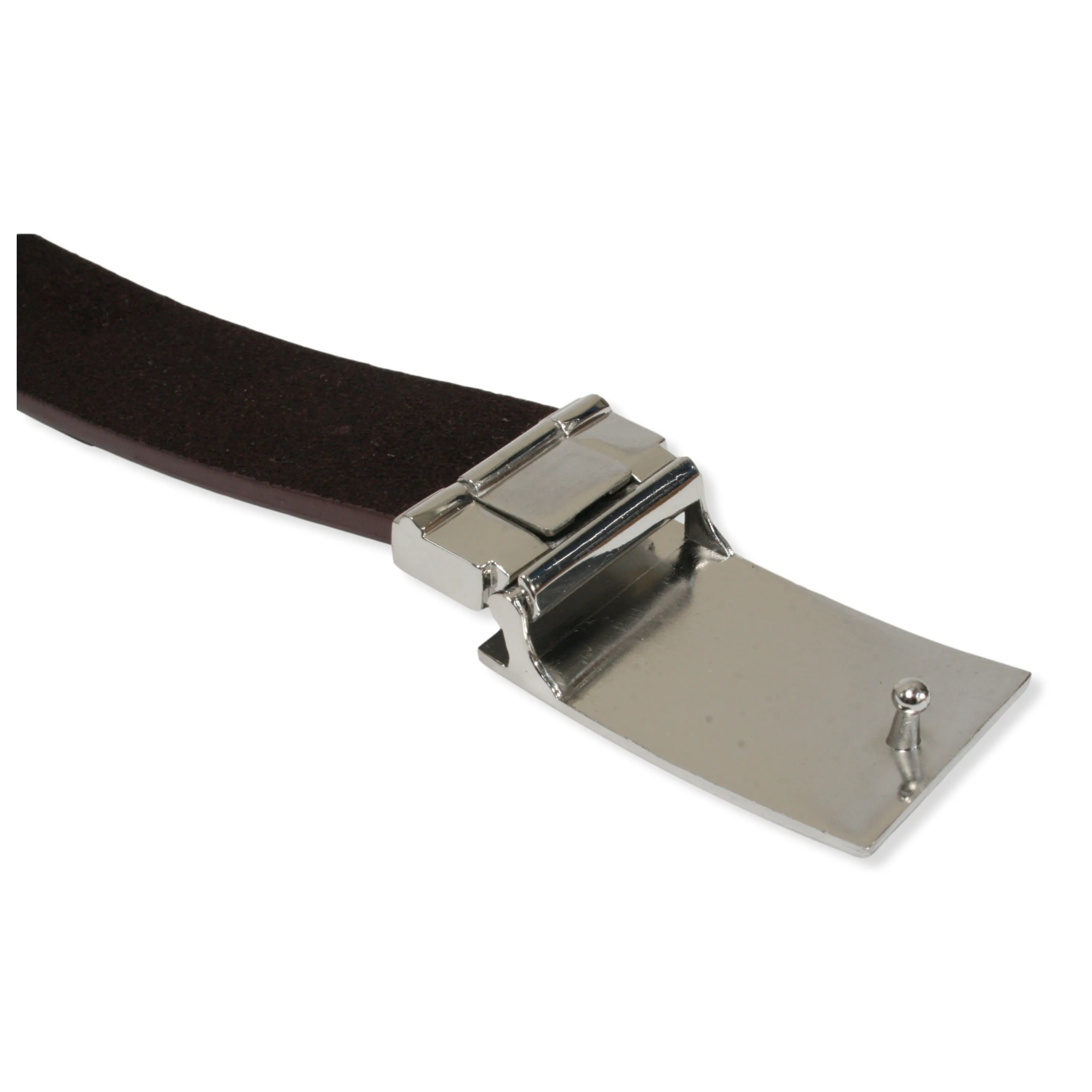 Cartridge Head Leather Belt & Buckle Black or Brown Gift Pouched
