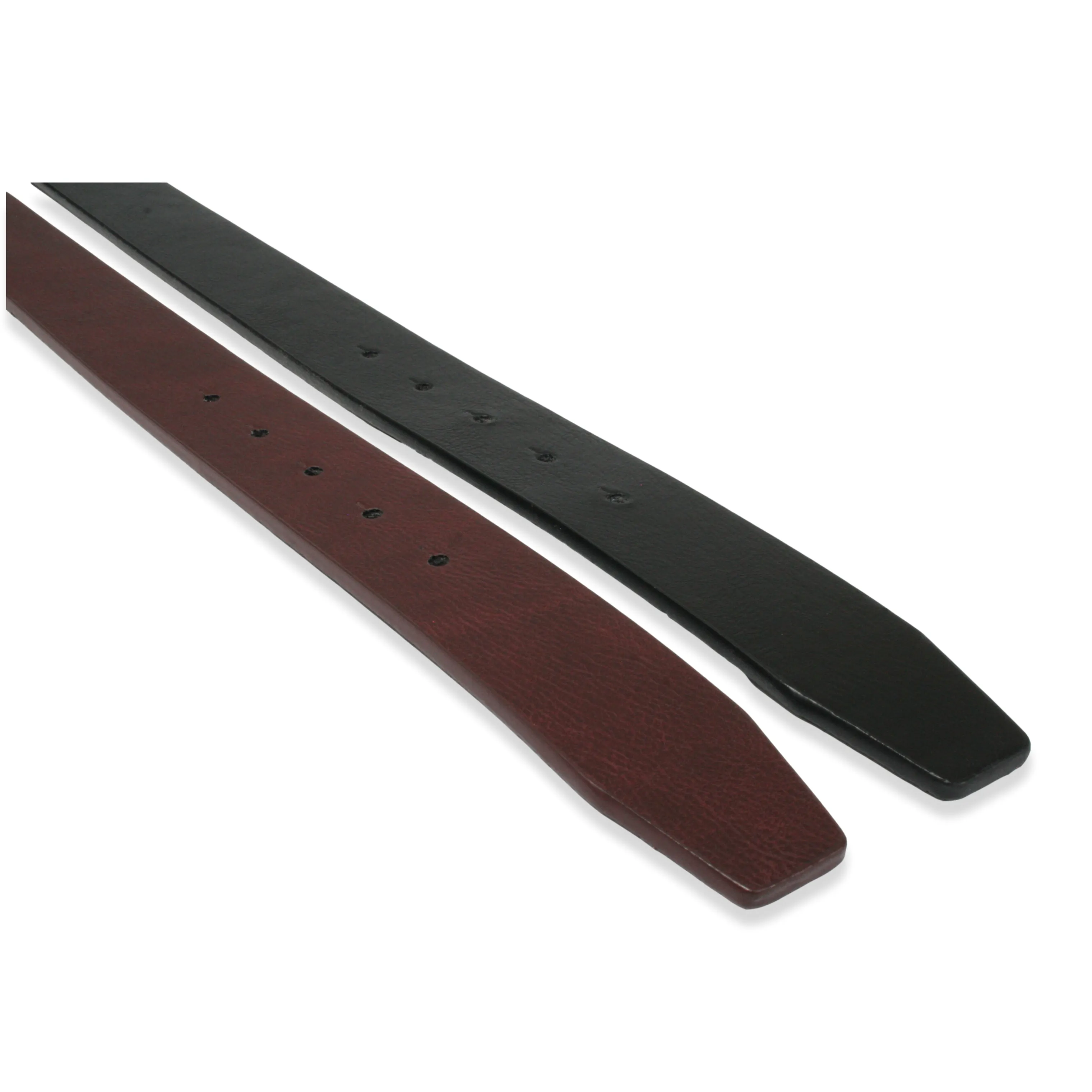 Cartridge Head Leather Belt & Buckle Black or Brown Gift Pouched