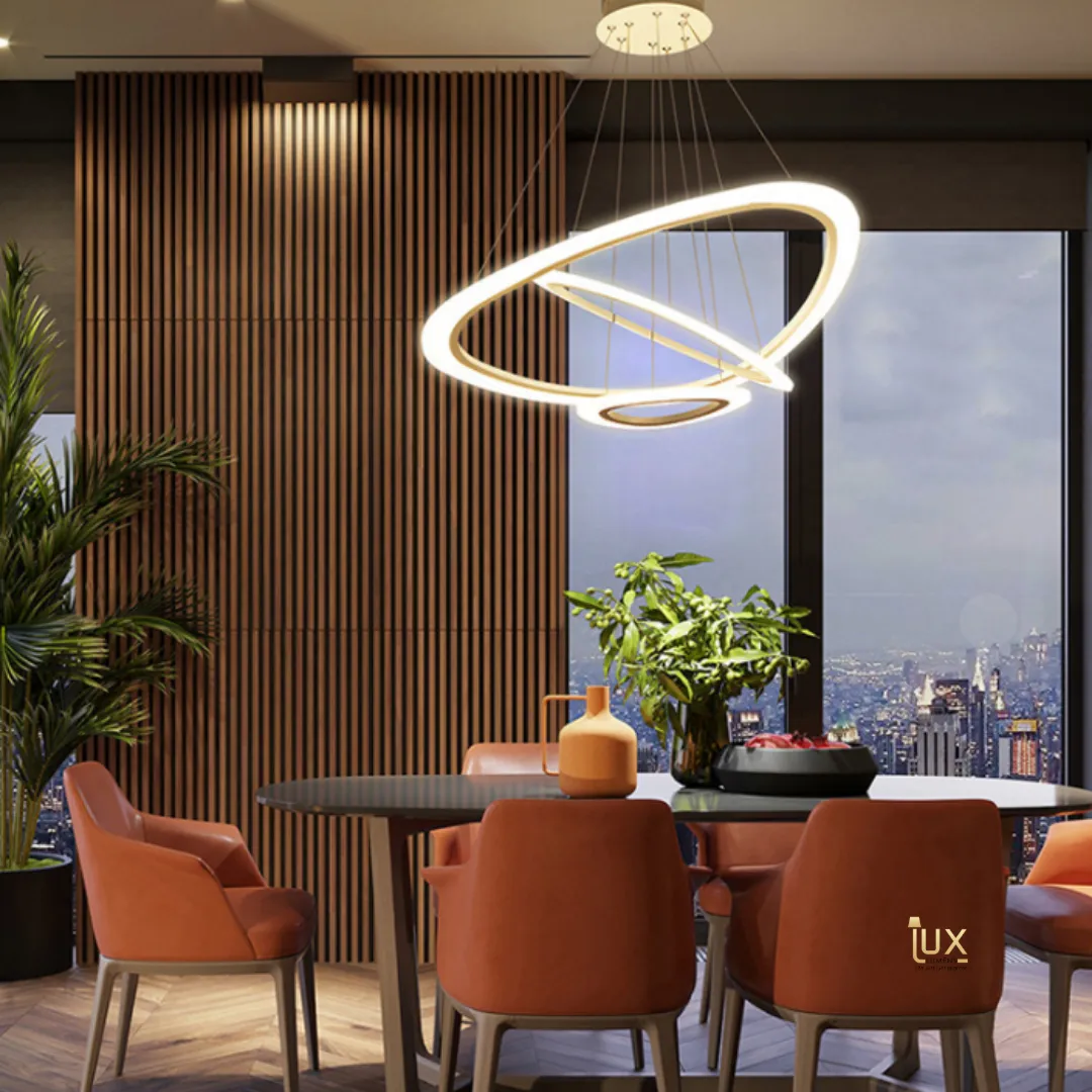 Contemporary Halo (II) Pendant Light