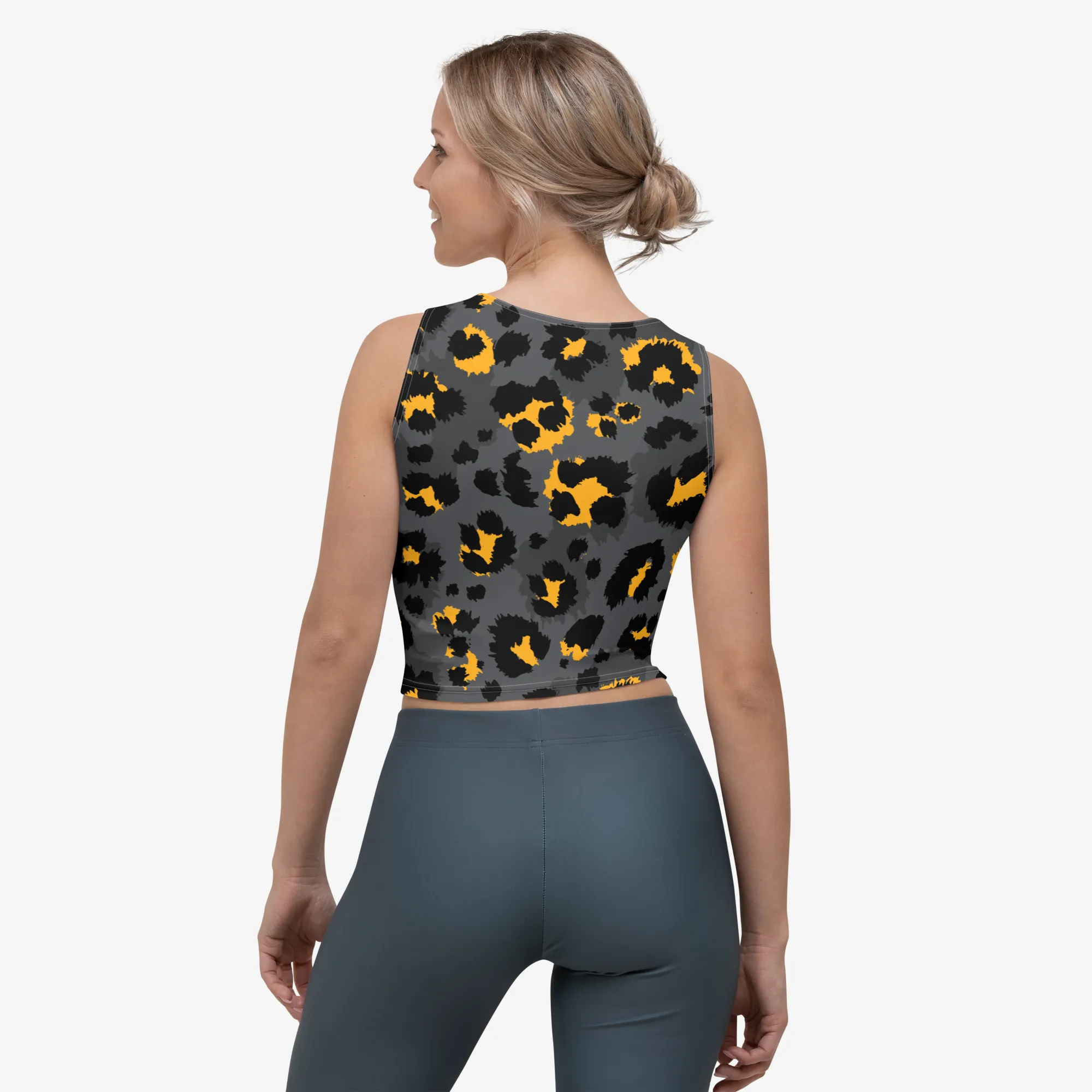 Crop Top "BeePard" Yellow/Black
