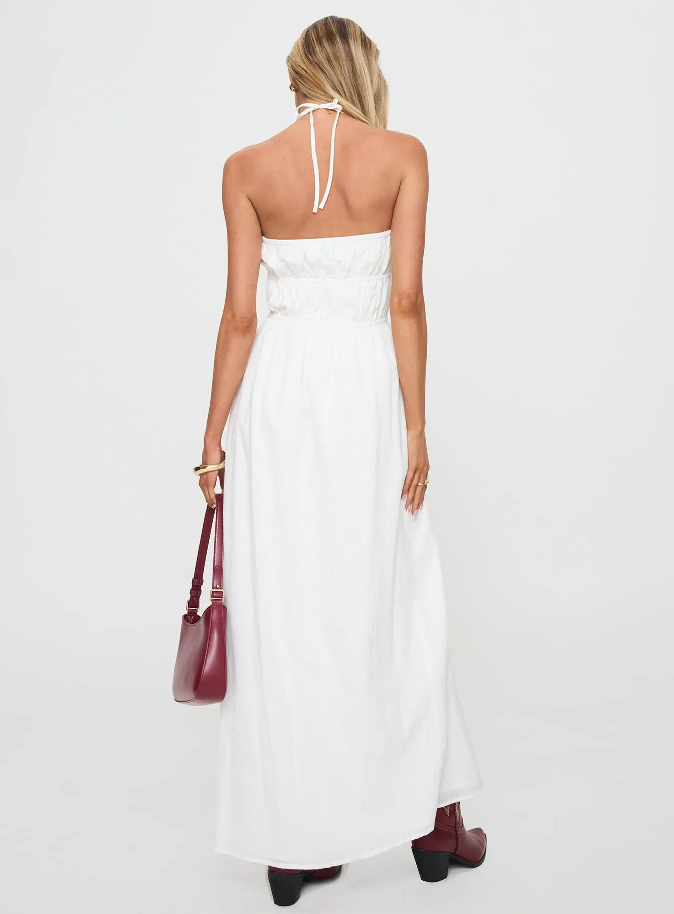 Dalston Maxi Dress White
