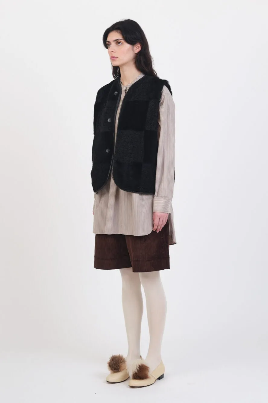 Ella Vest, Black