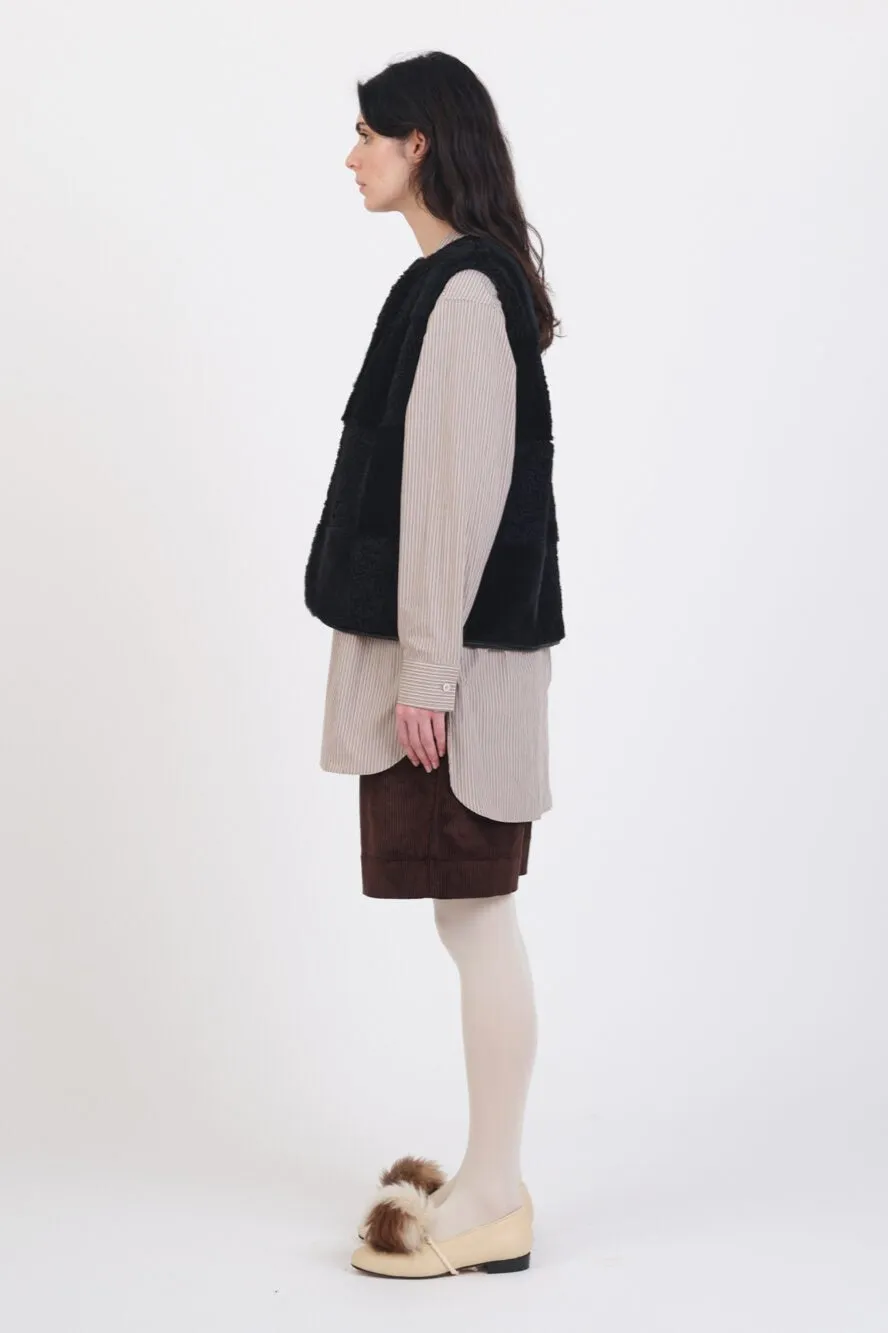 Ella Vest, Black
