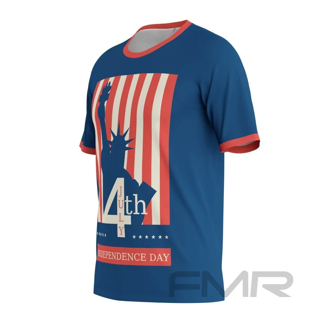 FMR Independence Day Men's Short Sleeve Running Shirt
