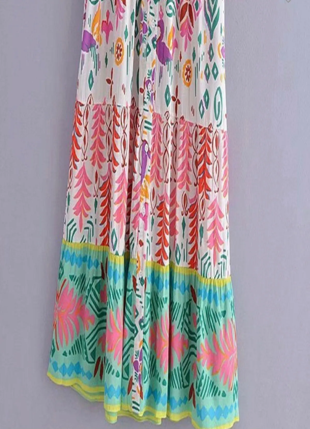 Free Form Button-Up Shirt Dress