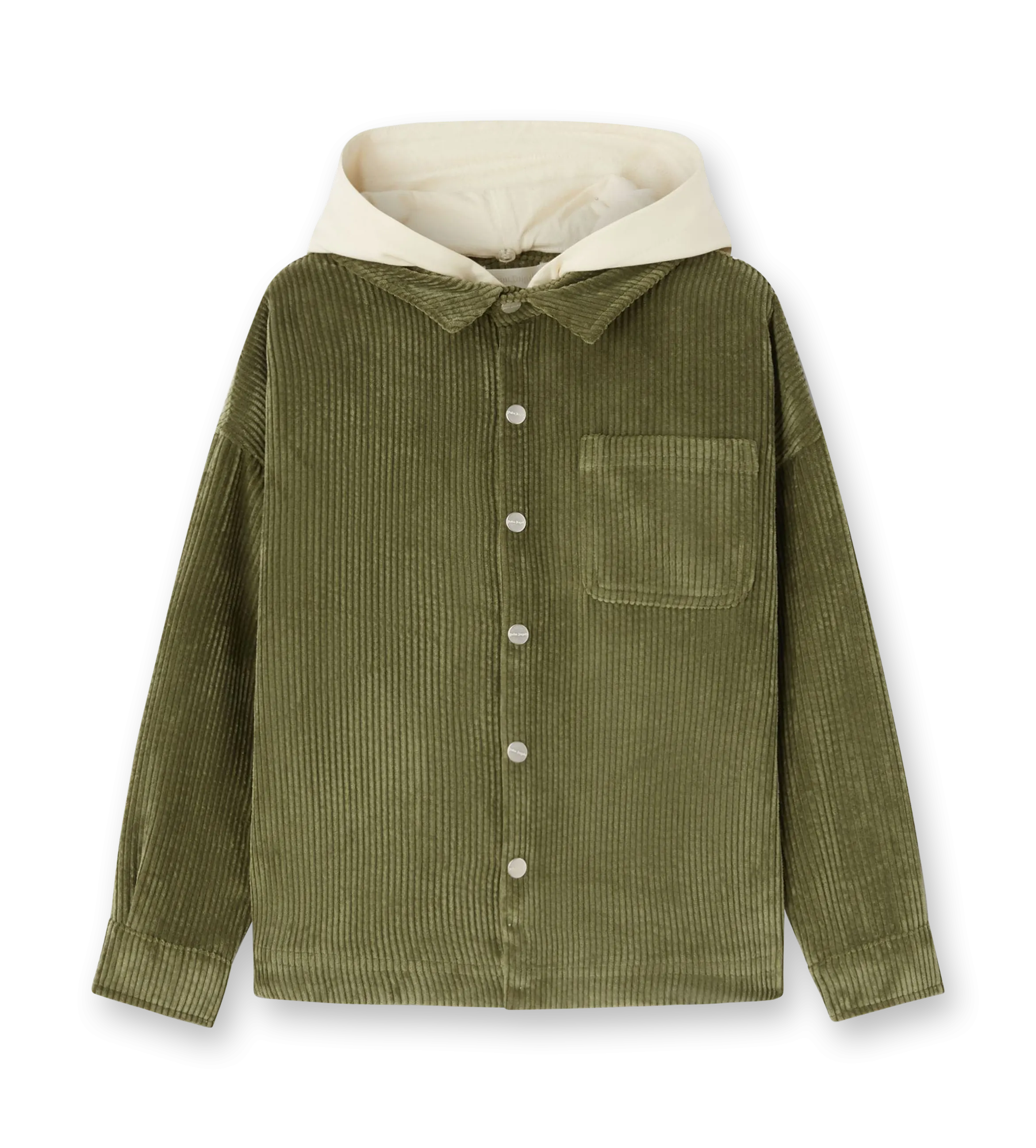 Hooded Overshirt Military