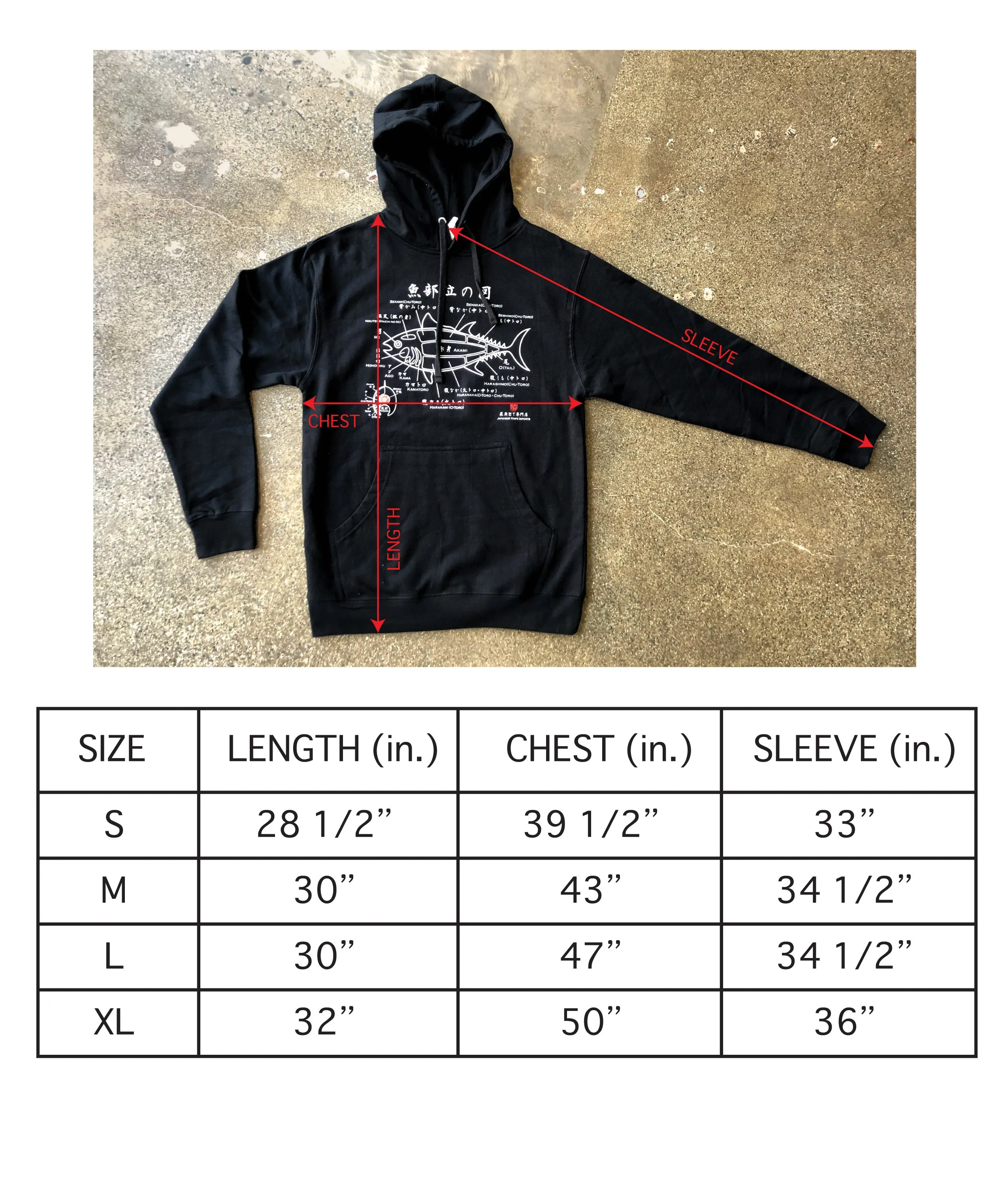 JKI Hoodie Tuna - Medium
