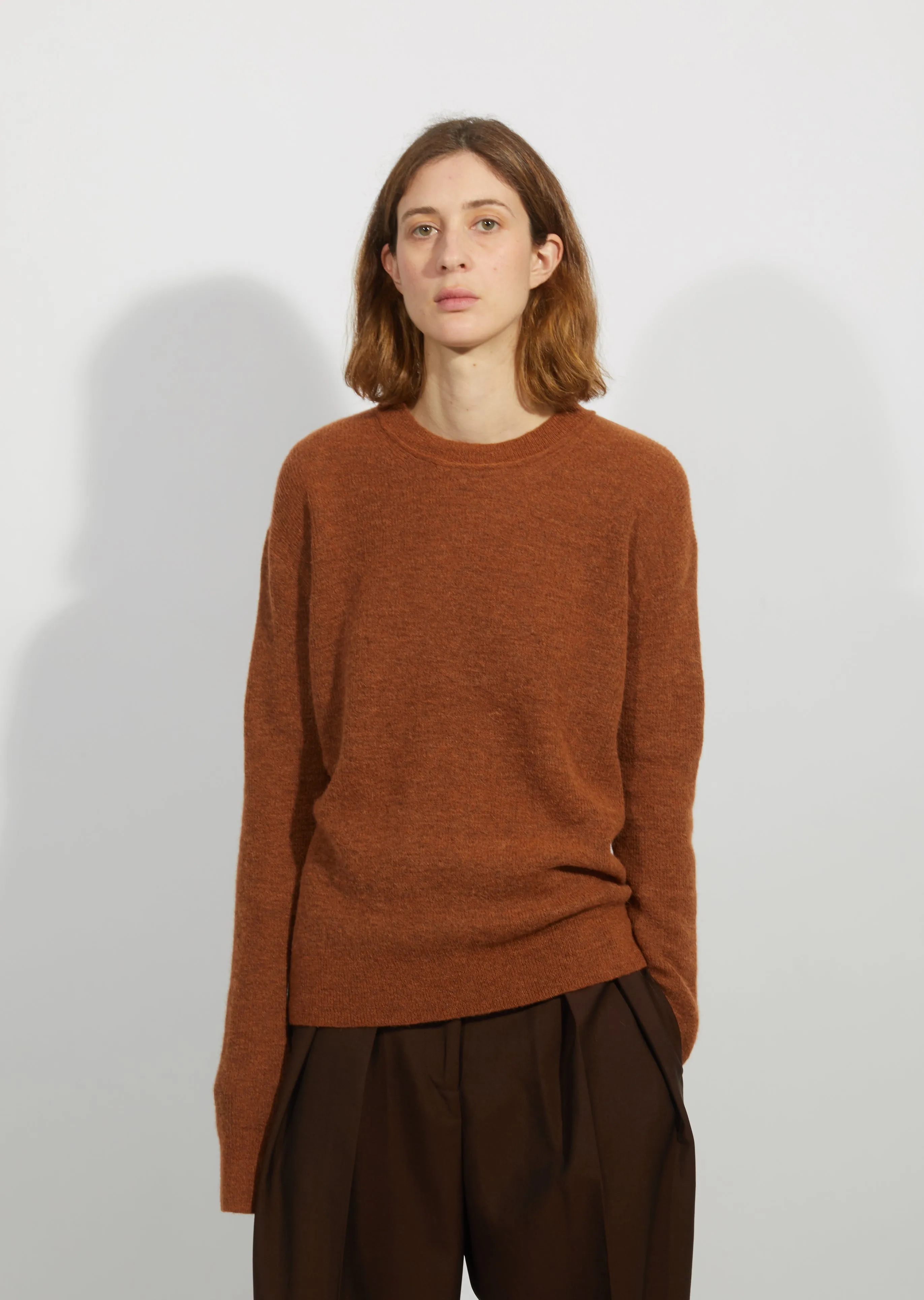 Kinzie Light Alpaca Rib Sweater