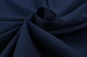 Knitted Cotton Twill - Blue