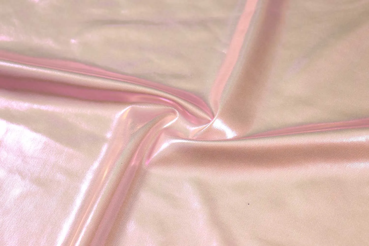 Light Pink Shimmer Spandex Knit Fabric