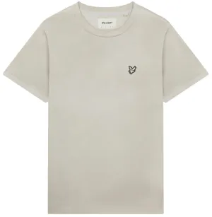Lyle and Scott Mens Washed T Shirt Blizzard