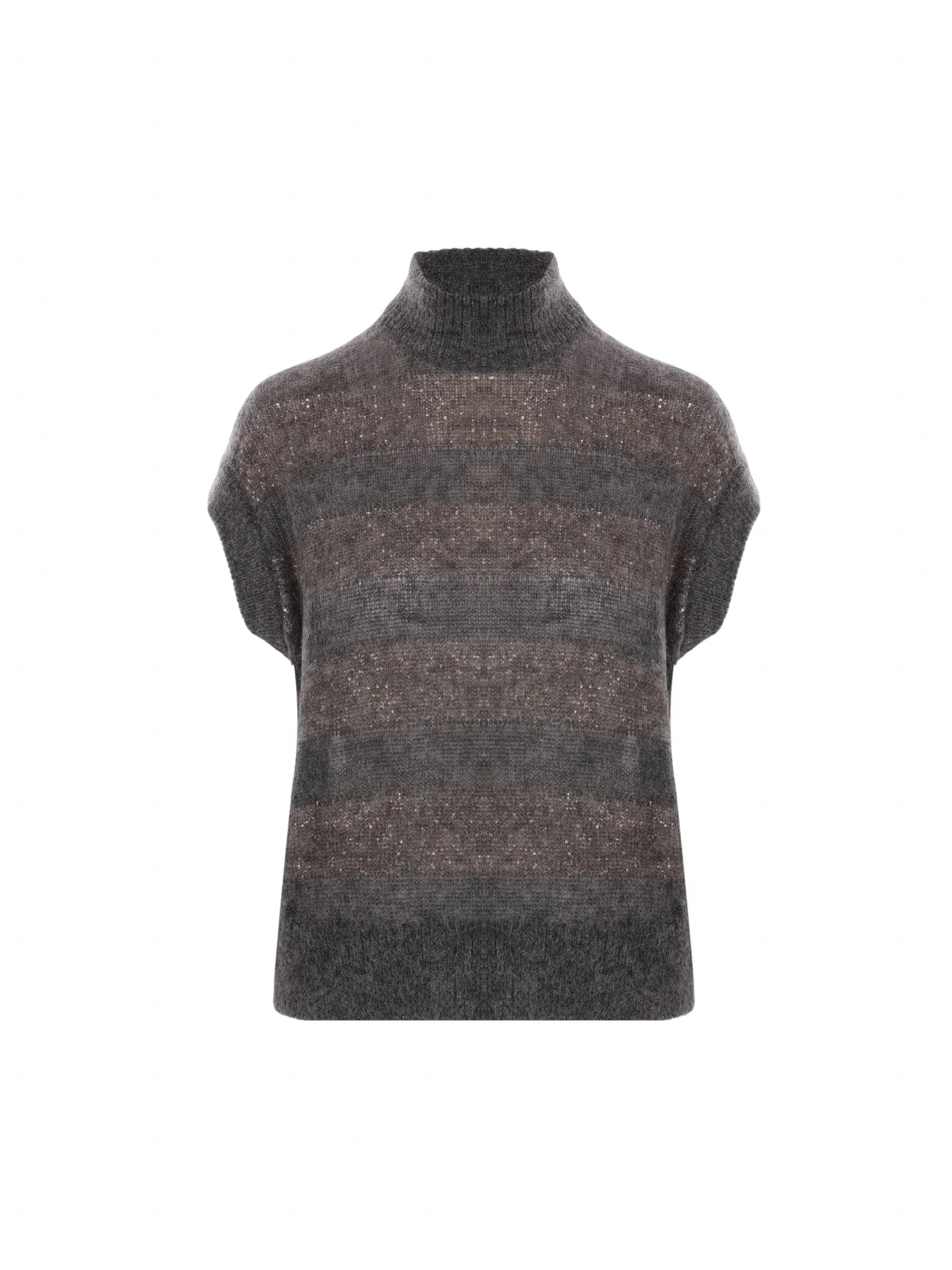 Mohair Sleeveless Sweater