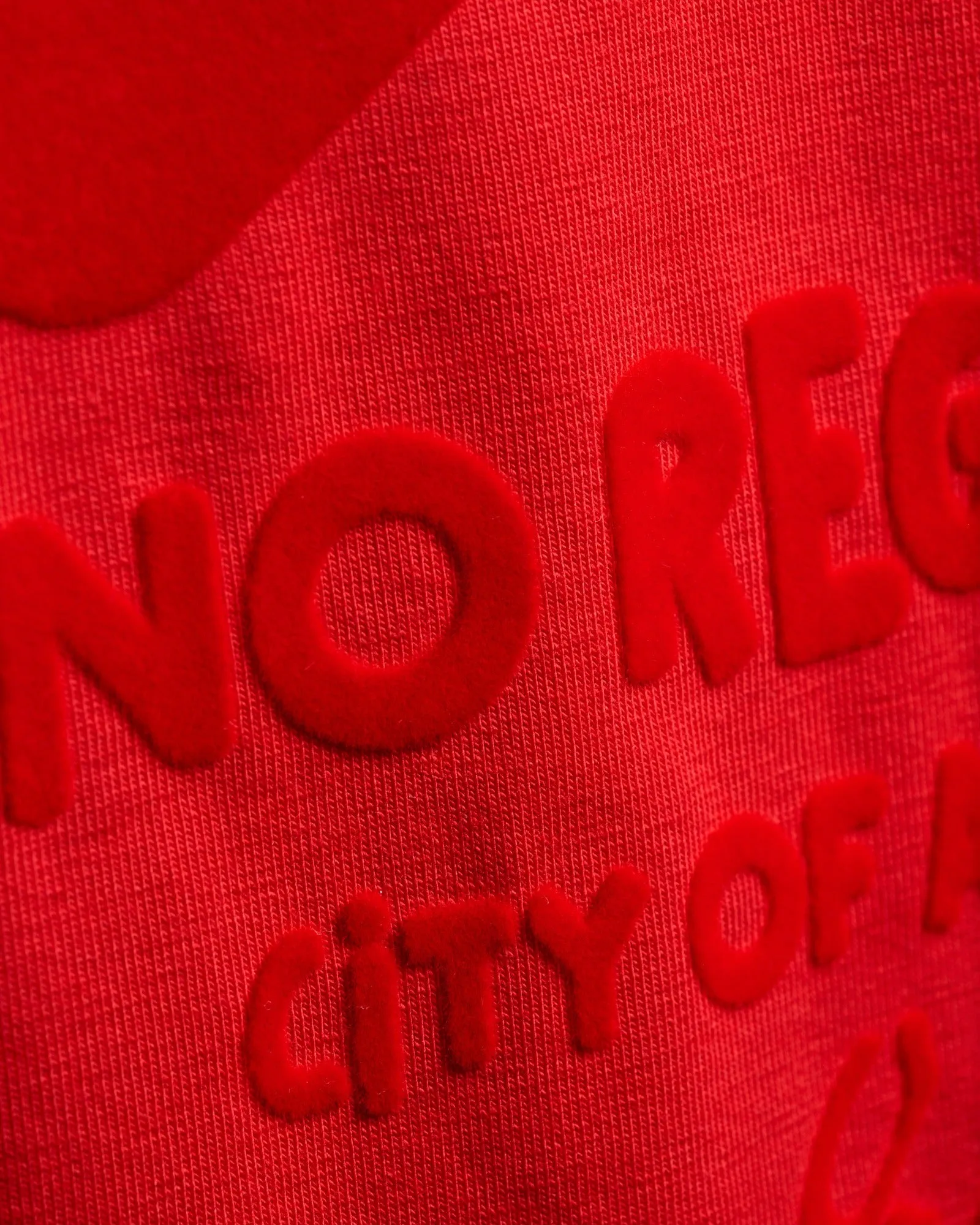 No Regrets Slim Fit Graphic T-Shirt - Red