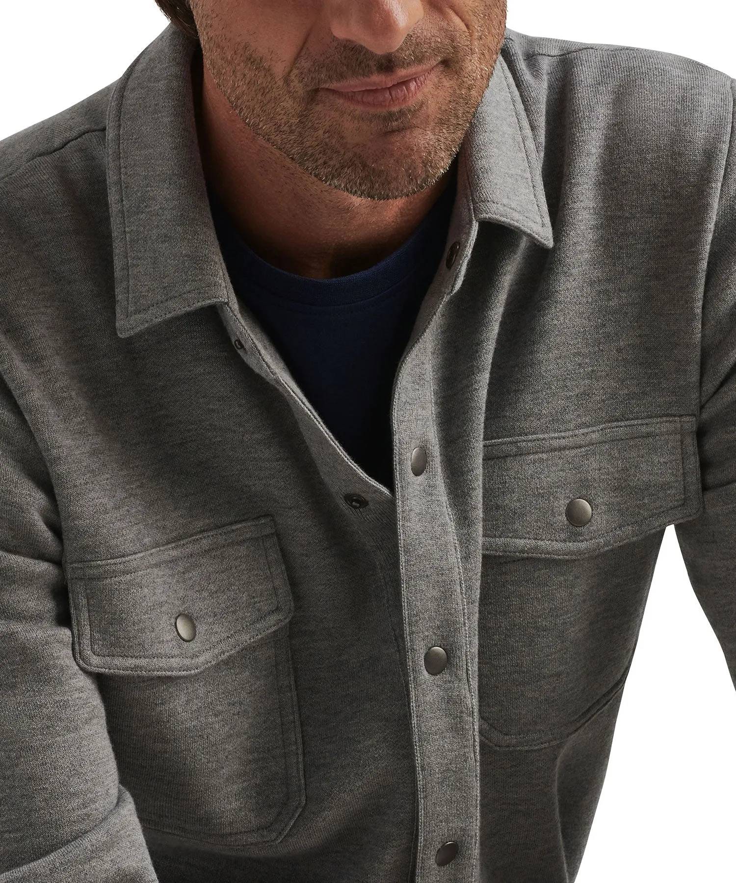 Peter Millar Ennis Snap Sweater Pullover