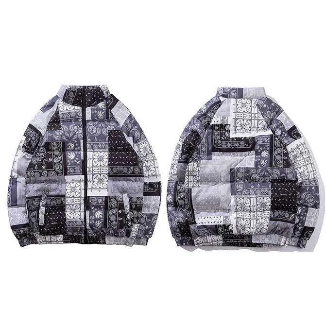 Retro Vintage Muster Jacken