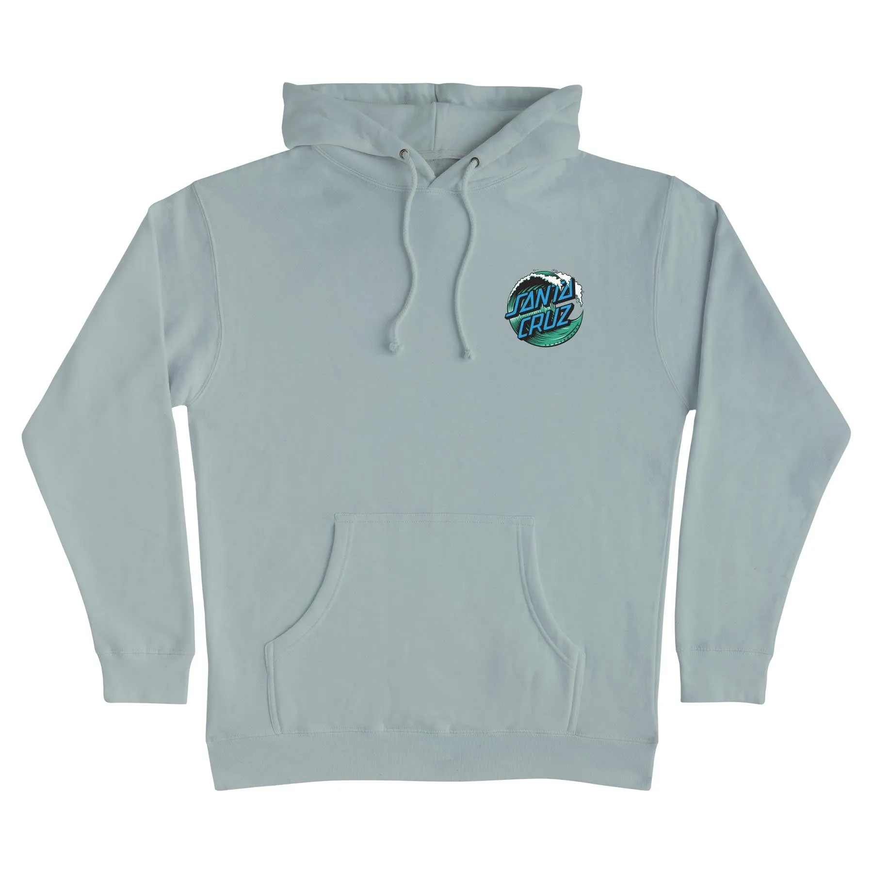SANTA CRUZ WAVE DOT P/O HEAVYWEIGHT HOODED SWEATSHIRT