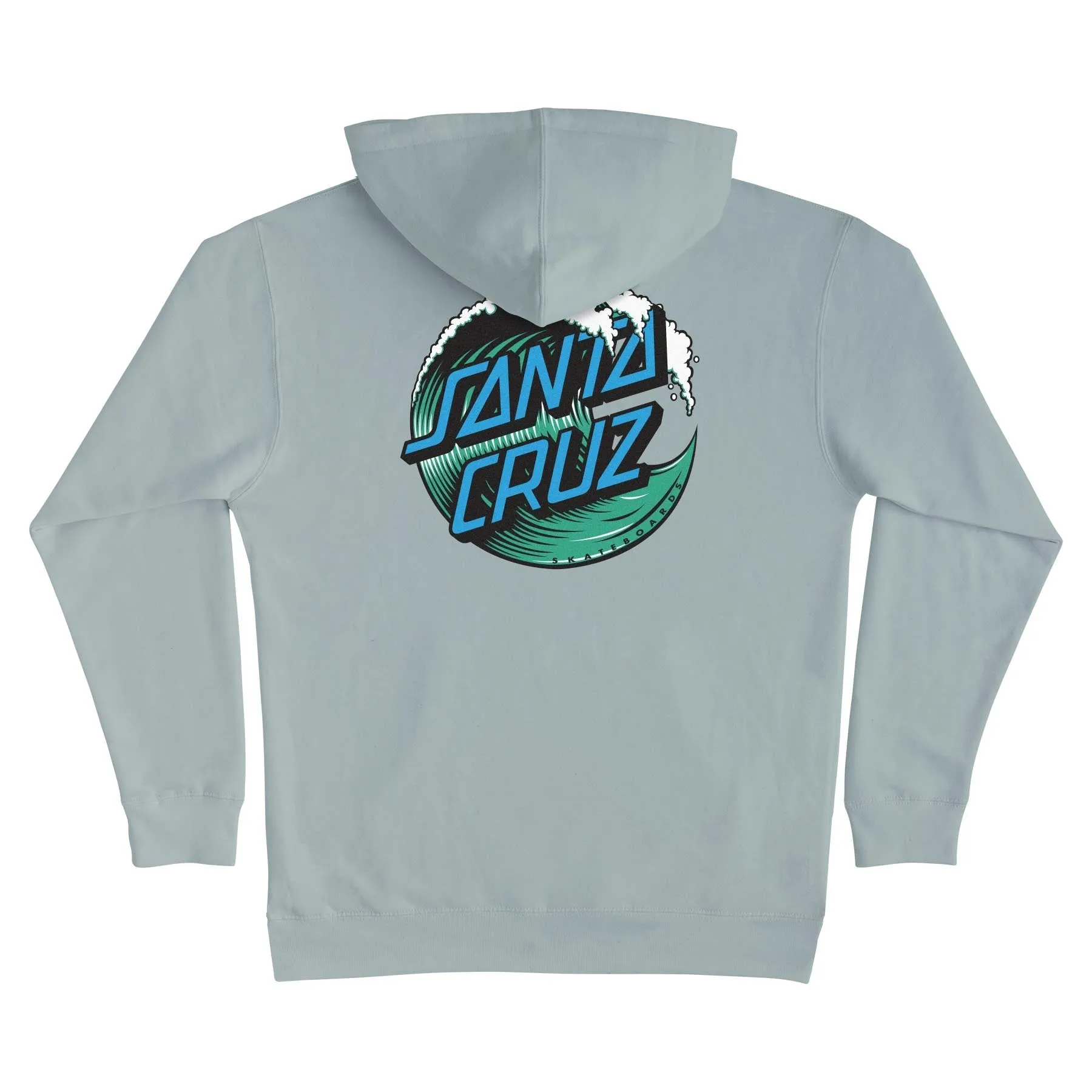 SANTA CRUZ WAVE DOT P/O HEAVYWEIGHT HOODED SWEATSHIRT