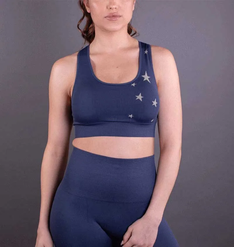 Seamless Blue Star Convertible Bra
