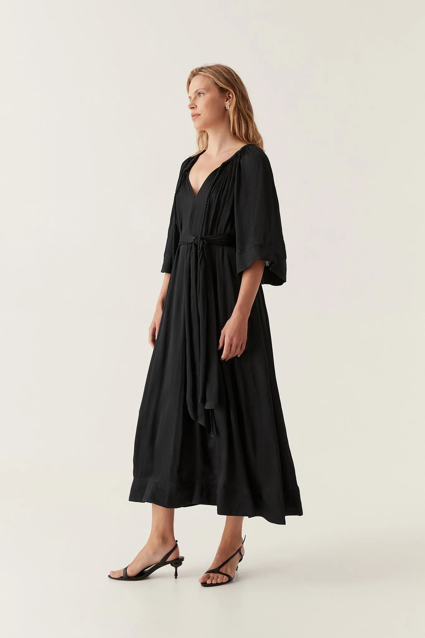 Seraphina Smock Midi Dress