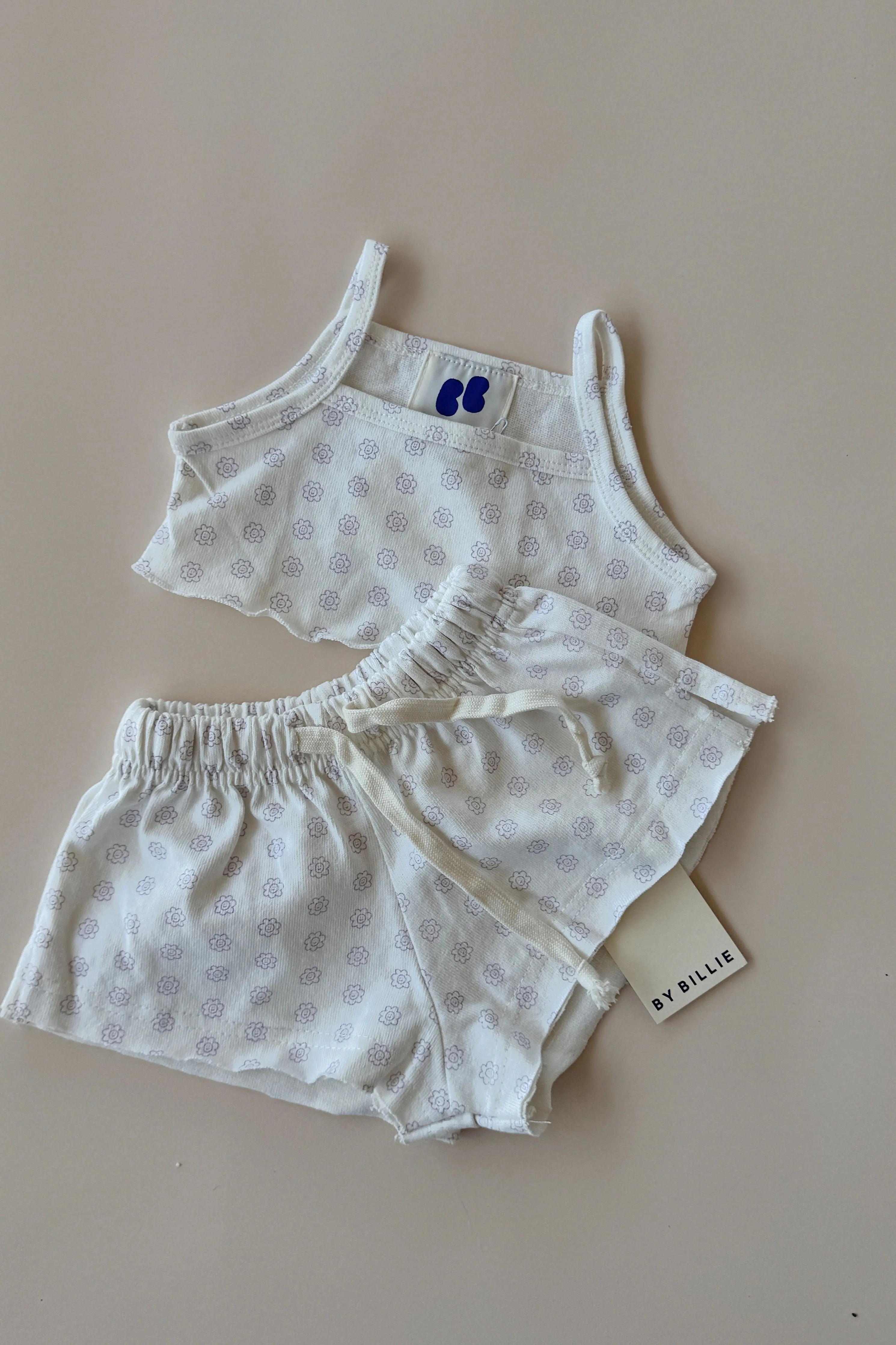 Smiley cotton crop - lavender