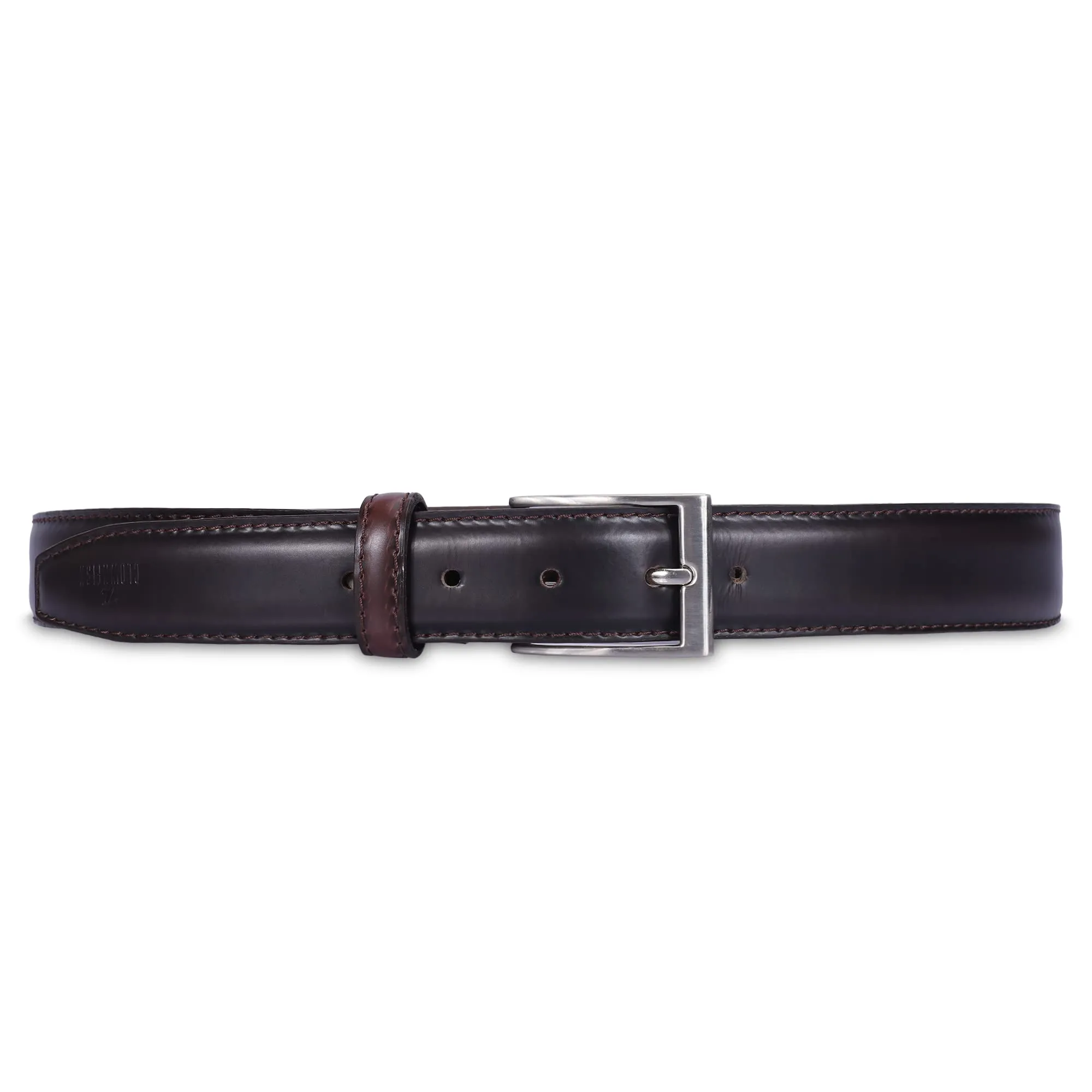 THE CLOWNFISH Men's Genuine Leather Belt - Dark Brown (Size-36 inches)