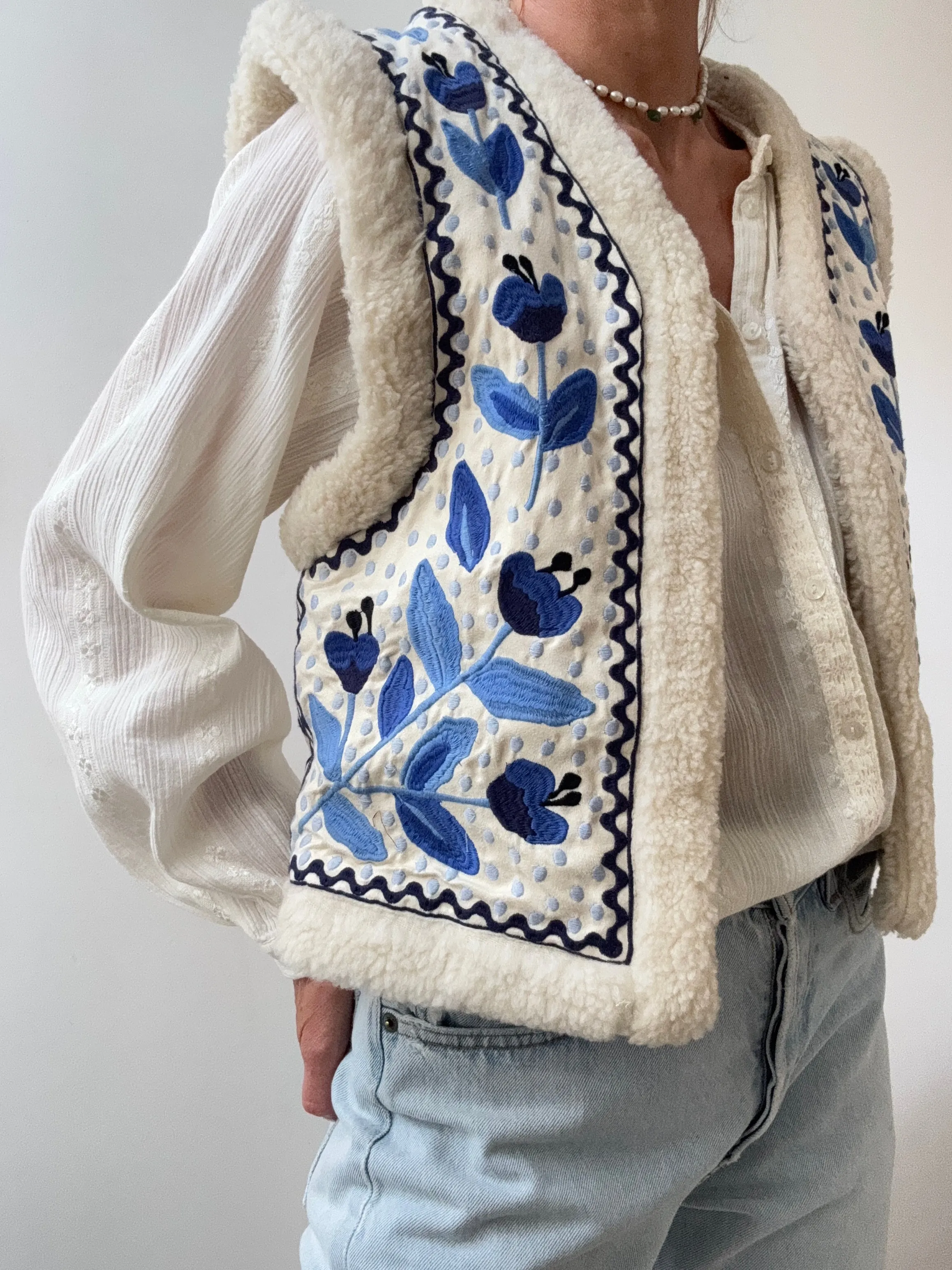 Tommy Gilet Blue