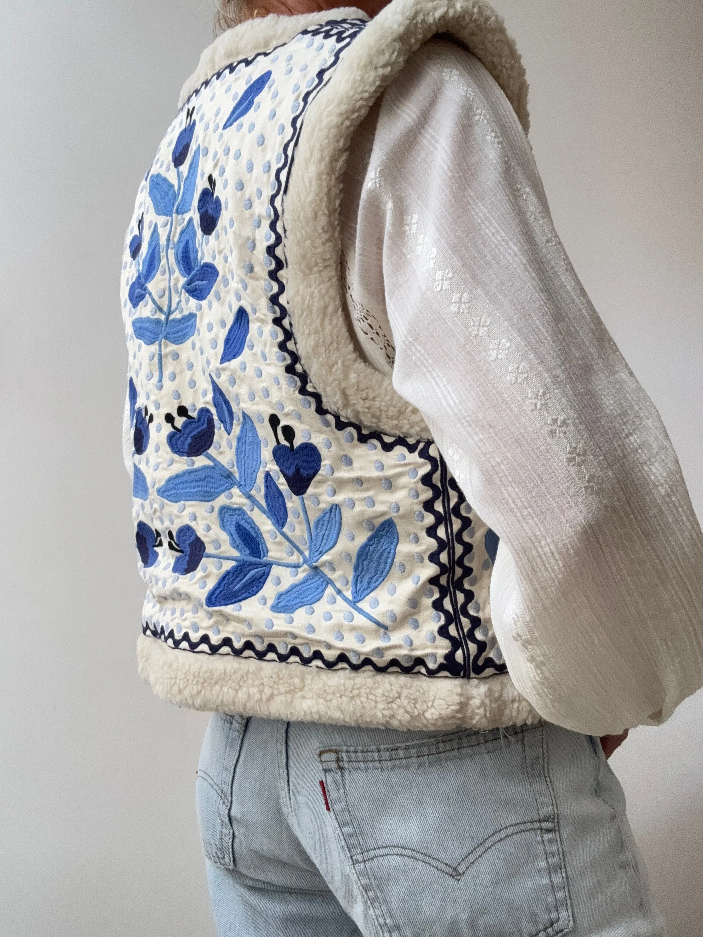 Tommy Gilet Blue