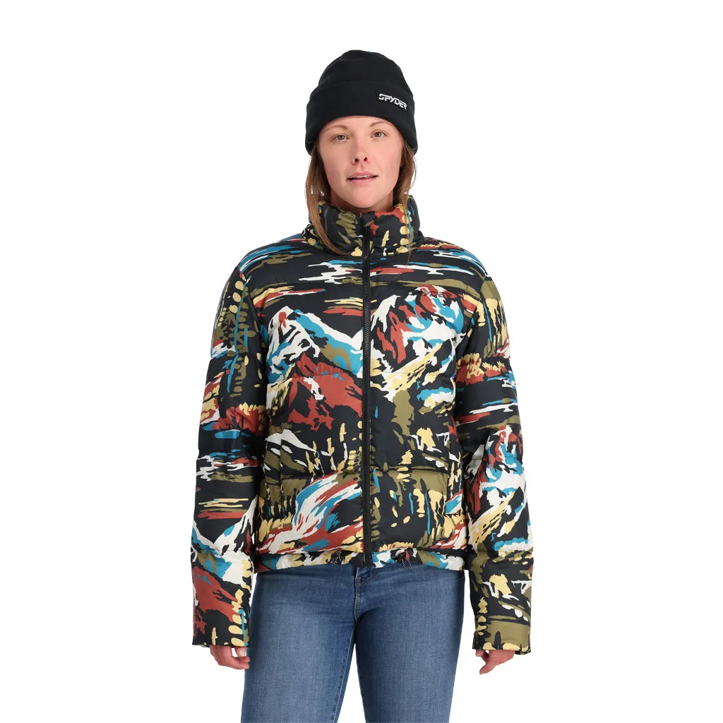 Womens Windom Jacket - Black Paint By Number (2022)